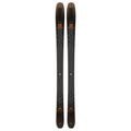 l40524300177 salomon n qst 92 top view unisex skis black/orange
