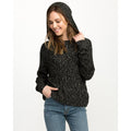 wv06qrsk-black rvca snitty sweater front view womens sweaters black