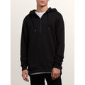 volcom index p/o front view mens pullover hoodies black