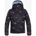 Roxy Roxy Jetty Snow Jacket BLUE-WHITE S Youth Girls Snowboard Jacket