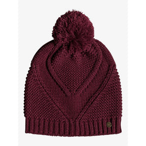 Roxy Roxy Lovers Soul Bobble Hat RED Womens Toques