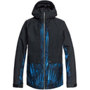 Quiksilver Quiksilver Travis Ambition Snow Jacket BLACK-BLUE S Mens Insulated Snowboard Jacket