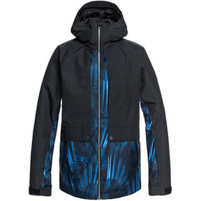 Quiksilver Quiksilver Travis Ambition Snow Jacket BLACK-BLUE S Mens Insulated Snowboard Jacket