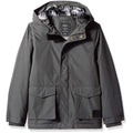 13702srpp-ptk RVCA Boys Puffer Parka Jacket black front
