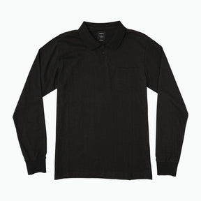 RVCA RVCA High Grade Polo Shirt BLACK S Mens Polo Shirts