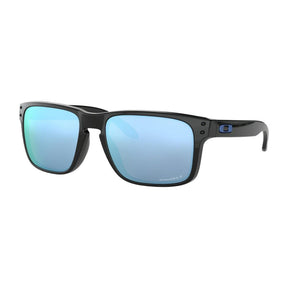 Oakley Oakley Holbrook Sunglasses - PRIZM Deep Water Polarized, Polished Black Mens Sunglasses Polarized