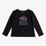 T-shirt à manches longues Roxy Blossom Roses Calm Mountain pour filles