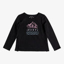 Roxy Roxy Girls Blossom Roses Calm Mountain Long Sleeve BLACK 2 Youth Girls Shirts
