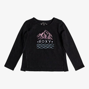 Roxy Roxy Girls Blossom Roses Calm Mountain Long Sleeve BLACK 2 Youth Girls Shirts