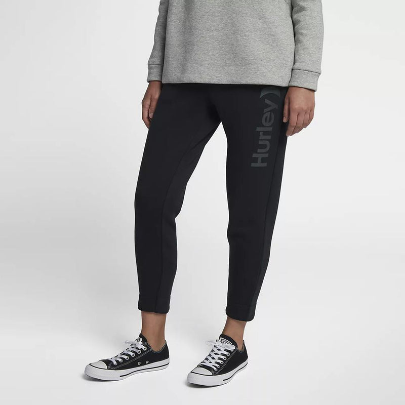 Hurley, One and Only Fleece Joggers, Womens Sweatpants, Black AJ3566-010