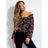 Guess, W92H10RBMG0, Black, Voyage Disty Print, Womens Tops, T-shirts, Fashion Tops