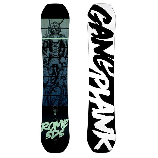 19sb3008-black/mint Rome Gang Plank Snowboard 2019 black/mint top n bot