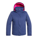 ERGTJ03083, Girls Jetty Snow Jacket, BTE0, Medieval Blue, Blue, Girls outerwear 7-14 years old, Front view