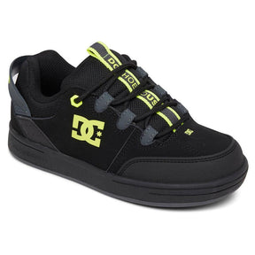 DC DC Kids Syntax Shoes BLACK-RED 1 Youth Boys Skate Shoes 5T to 13T and 1 to 7 US Size