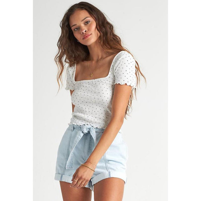 Billabong Squared Away Fashion Top