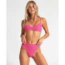 Billabong Billabong Summer High Bralette PINK S Womens Bikini Tops