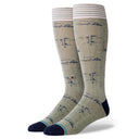 Stance Stance Isle Tropics Crew Socks GREEN M Mens Socks