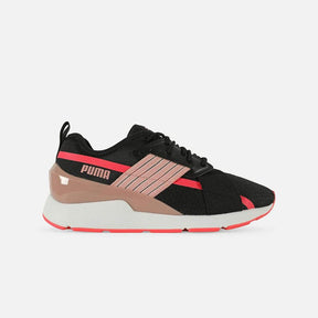 Puma Puma Muse X2 Skate Shoes BLACK-PINK 7 Womens Skate Shoes 5 to 11