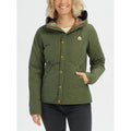 21465100300-Keef, Green, Burton, Kiley Hooded Insulated Jacket, Womens Jackets, Womens Outerwear, Winter 2020, Front View