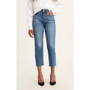 Levis Levis Wedgie Straight Jeans Jive Sound 26 X 28 Womens Pants and Jeans