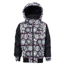 Burton Burton Minishred Twist Bomber Toddler Snowboard Jackets BLACK PRINT 2T Youth Toddler Boys Snowboard Jackets (2T-4T)