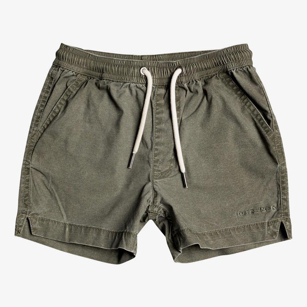 Quiksilver Taxer Boys Shorts 7 GREEN