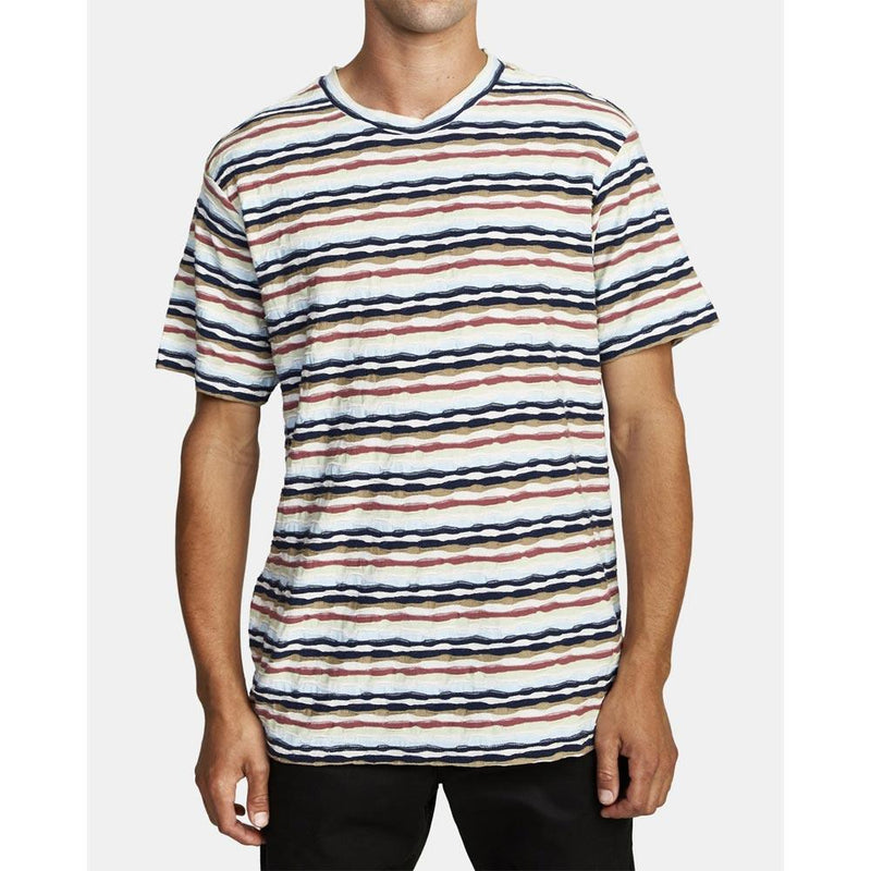 RVCA Kyeo Stripe Short Sleeve