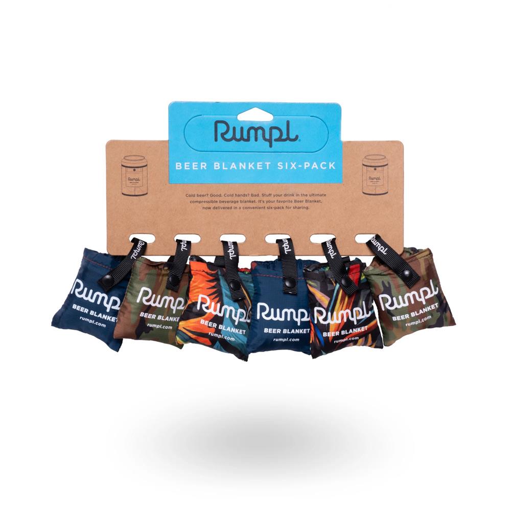 Rumpl Beer Blanket Coozy 6 Pack 1SZ MULTI PACK