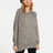 Women's Volcom Over N Out Sweater in Leopard.