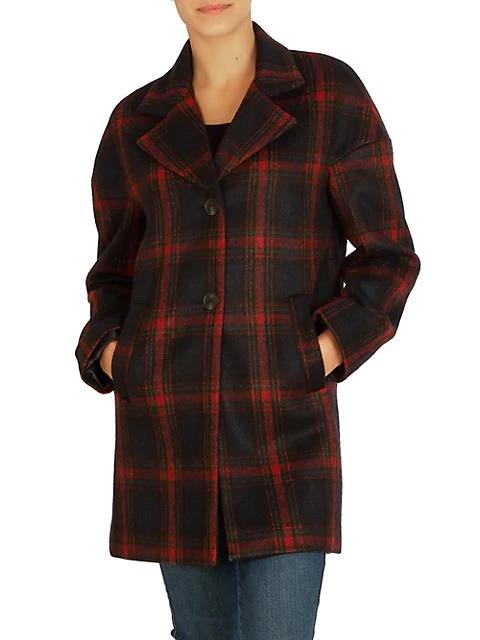 Guess Multi Colored Plaid M MULTI