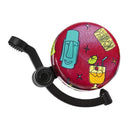 Electra Electra Tiki Time Domed Linear Bike Bell RED Bike Bells