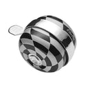 Electra Electra Checkerboard Spinner Bike Bell BLACK-SILVER Bike Bells