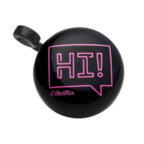 Electra Electra Hi! Domed Ringer Bike Bell BLACK Bike Bells