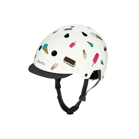 Electra Electra Lifestyle Lux Soft Serve Graphic Helmet WHITE-TEAL S Bike Helmets