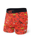 Saxx SAXX Mens Vibe Boxer Briefs GREY S Mens Boxer Brief Underwear