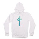 RDS RDS Hood Sliced WHITE L Mens Pullover Hoodies