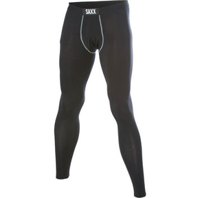 Saxx SAXX Ultra Long John Fly Mens Underlayers BLACK SM Mens Layer Bottoms Baselayer
