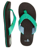 Sanuk Sanuk Yoga Mat Girls Sandals BLACK-LIGHT PINK 1 Youth Girls Sandals 5T to 13T and 1 to 7 US Size