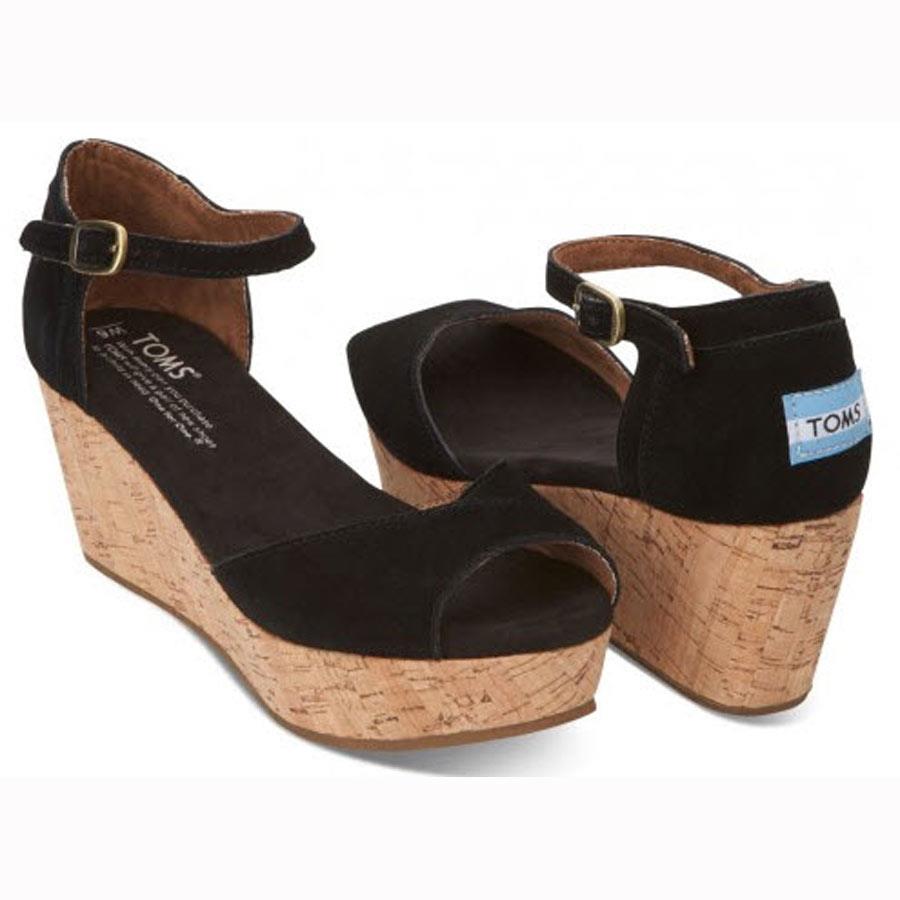 Toms Platform Wedge Womens Fashion Sandals