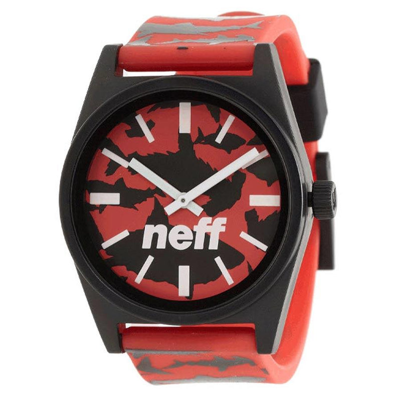 Neff Daily Wild Mens Rubber Strap Watches