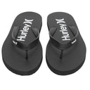 Hurley Hurley Men's One and Only Flip Flop Gray/Black 8 Mens Sandals Flip Flop 5 to 11