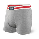 Saxx SAXX Mens Ultra Boxer Brief GREY-BLUE S Mens Boxer Brief Underwear