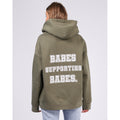 Brunette "Babes Supporting Babes" Big Sister Hoodie