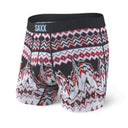 Saxx SAXX Vibe BLACK STRIPE S Mens Boxer Brief Underwear