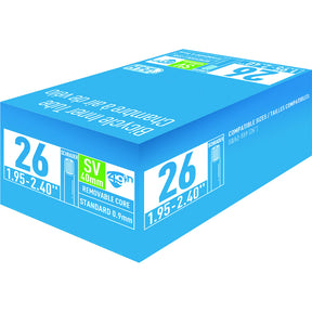 49°N 49°N STANDARD TUBE - SCHRADER VALVE 18 X 1.75-2.25" 18 x 1.75-2.25" Bike Tubes