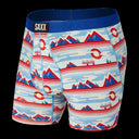 Saxx SAXX Mens Ultra Boxer Brief GREY-BLUE S Mens Boxer Brief Underwear