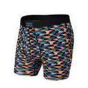 Saxx SAXX Mens Ultra Boxer Brief GREY-BLUE S Mens Boxer Brief Underwear