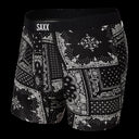 Saxx SAXX Mens Vibe Boxer Briefs GREY S Mens Boxer Brief Underwear