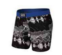 Saxx SAXX Mens Vibe Boxer Briefs GREY S Mens Boxer Brief Underwear