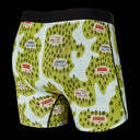 Saxx SAXX Mens Vibe Boxer Briefs GREY S Mens Boxer Brief Underwear